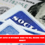 SSI payment dates in November when you will receive your disability benefit