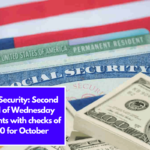 Social Security: Second round of Wednesday payments with checks of 1,920 for October