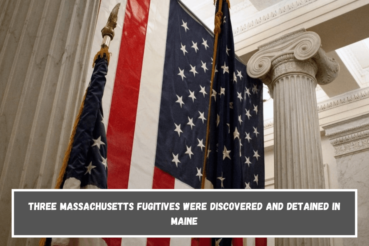 Three Massachusetts fugitives were discovered and detained in Maine