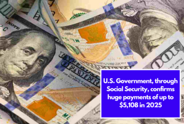 U.S. Government, through Social Security, confirms huge payments of up to $5,108 in 2025