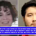 Woman died after a man stepped out from between parked automobiles and began to quickly pursue her in a bid to indecently assault her, only to take her to a deserted stretch of the trail and fatally shot her