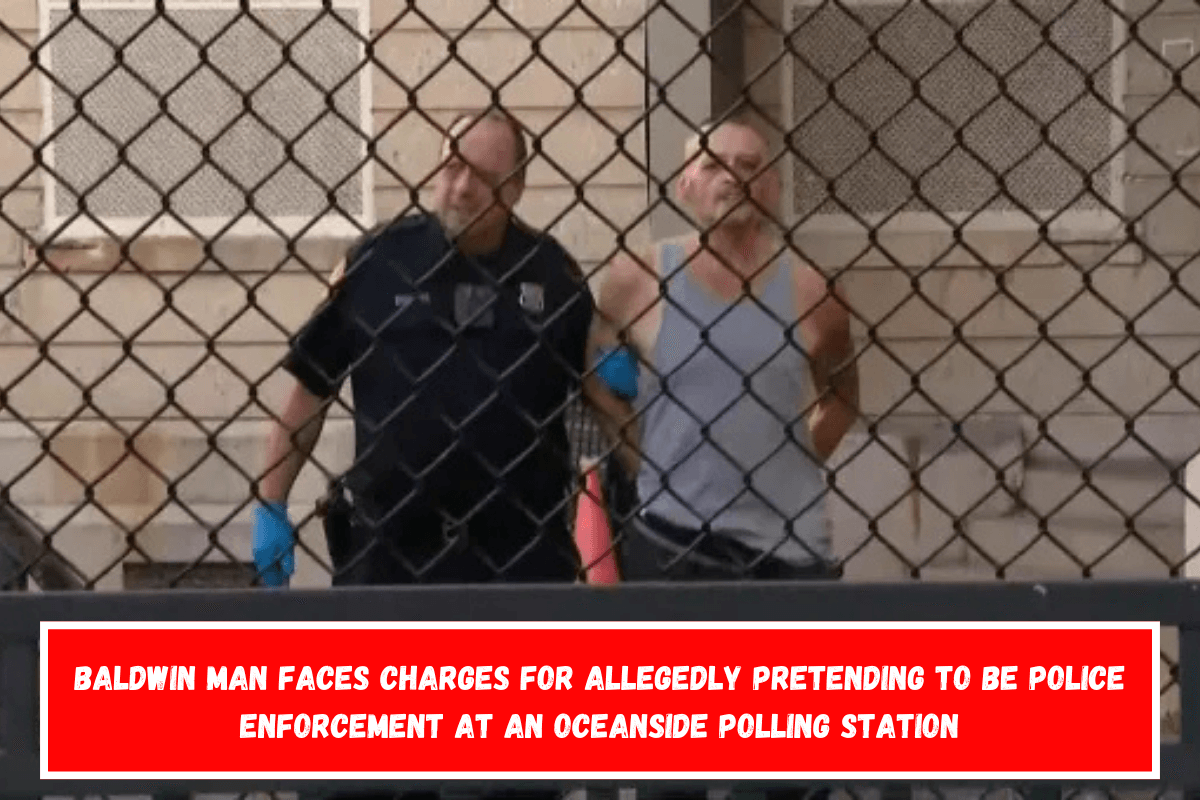 Baldwin man faces charges for allegedly pretending to be police enforcement at an Oceanside polling station