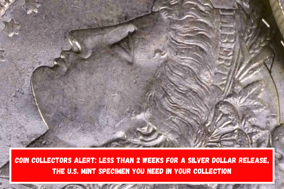 Coin collectors alert Less than 2 weeks for a silver dollar release, the U.S. Mint specimen you need in your collection