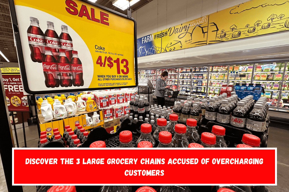 Discover the 3 large grocery chains accused of overcharging customers