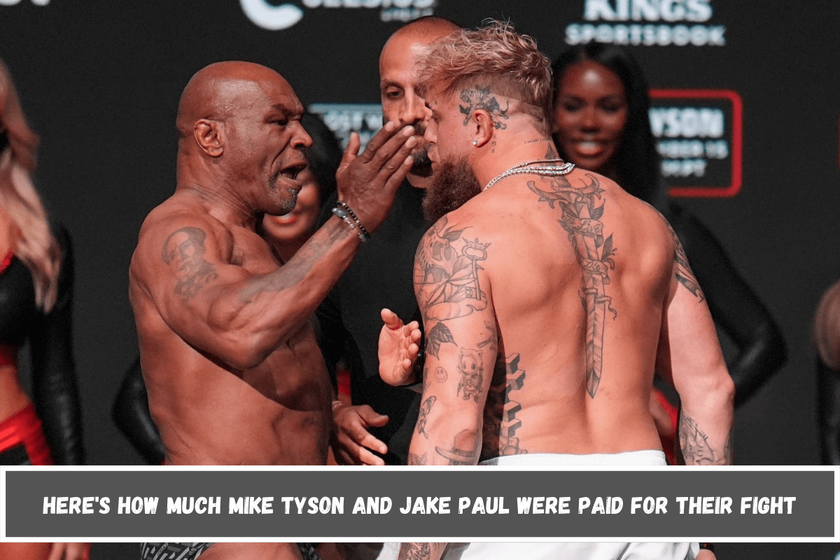 Here's how much Mike Tyson and Jake Paul were paid for their fight