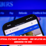 IRS Issues Official Statement Nationwide – New Inflation Adjustments Announced for 2025