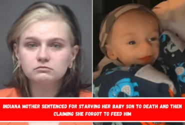 Indiana mother sentenced for starving her baby son to death and then claiming she forgot to feed him