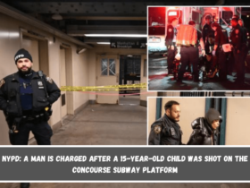 NYPD A man is charged after a 15-year-old child was shot on the Concourse subway platform