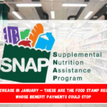 SNAP Increase in January – These are the Food Stamp recipients whose benefit payments could stop