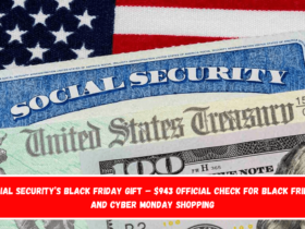 Social Security’s Black Friday Gift – $943 Official Check for Black Friday and Cyber Monday Shopping