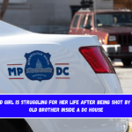 A 5-year-old girl is struggling for her life after being shot by her 3-year-old brother inside a DC house