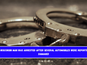 A Wisconsin man was arrested after several automobiles were reported damaged