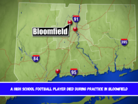 A high school football player died during practice in Bloomfield