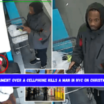 An argument over a cellphone kills a man in NYC on Christmas Eve