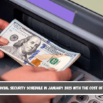 Full Social Security schedule in January 2025 with the cost of living