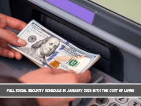 Full Social Security schedule in January 2025 with the cost of living