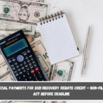 IRS Issues Special Payments for 2021 Recovery Rebate Credit – Non-Filers Urged to Act Before Deadline