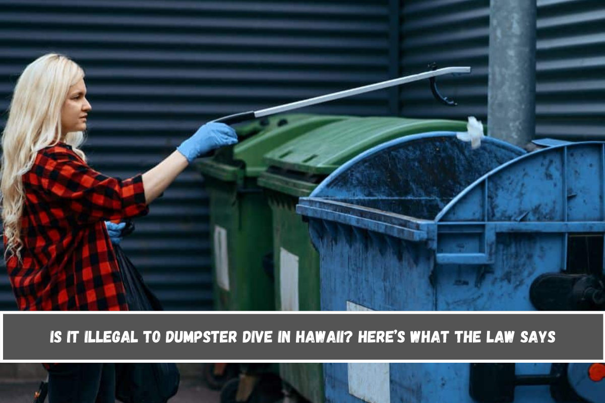 Is It Illegal to Dumpster Dive in Hawaii Here’s What the Law Says