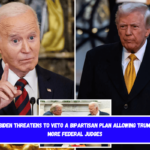 Lame-duck Biden threatens to veto a bipartisan plan allowing Trump to select more federal judges