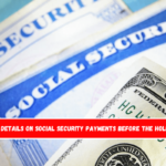 Last details on Social Security payments before the holidays