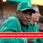 Rickey Henderson, an Oakland Athletics star and Hall of Famer, dies at 65