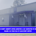 The Newton County Sheriff's Office arrested a guy suspected of shooting and killing a 16-year-old at Elam Event Center