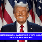 Trump transfers his whole $4 billion interest in Truth Social to his trust ahead of a White House move