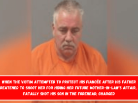 When the victim attempted to protect his fiancée after his father threatened to shoot her for hiding her future mother-in-law's affair, he fatally shot his son in the forehead; charged