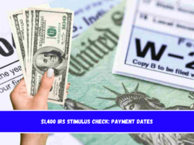 $1,400 IRS stimulus check payment dates