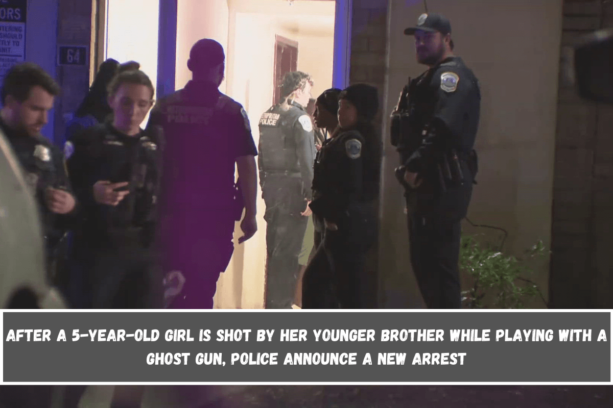 After a 5-year-old girl is shot by her younger brother while playing with a ghost gun, police announce a new arrest