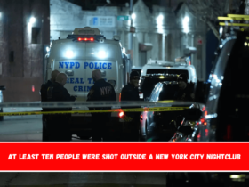 At least ten people were shot outside a New York City nightclub