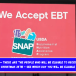 Confirmed – these are the people who will be eligible to receive SNAP on Christmas 25th – see which day you will be eligible