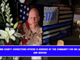 Dunn County corrections officer is honored by the community for his life and service