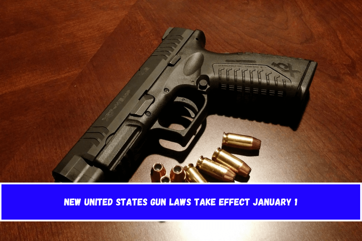 New United States gun laws take effect January 1