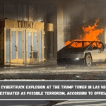 The deadly Cybertruck explosion at the Trump Tower in Las Vegas is being investigated as possible terrorism, According to Officials