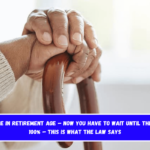 Total change in retirement age – now you have to wait until this age to get 100% – this is what the law says