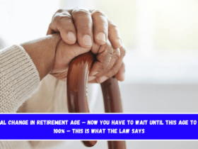 Total change in retirement age – now you have to wait until this age to get 100% – this is what the law says